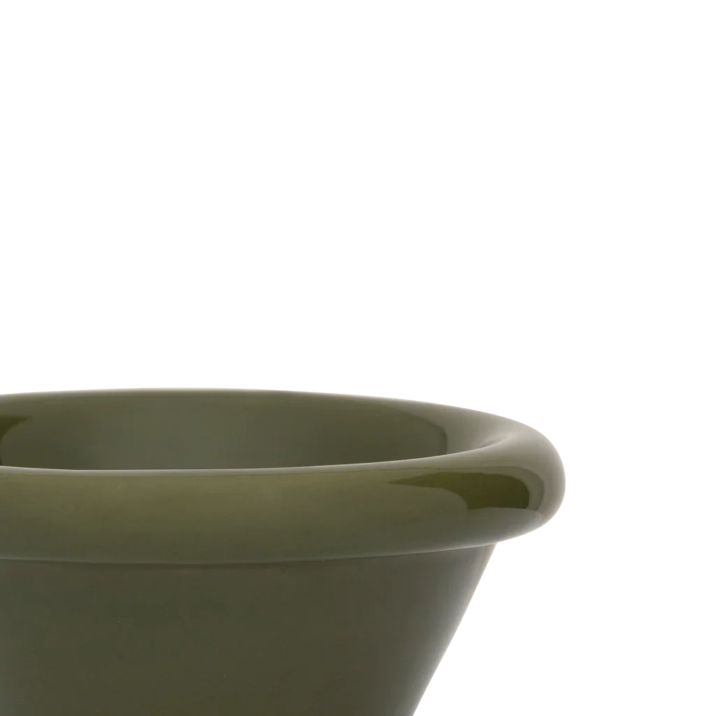 Curvada - Set 4 ciotole piccole, verde oliva