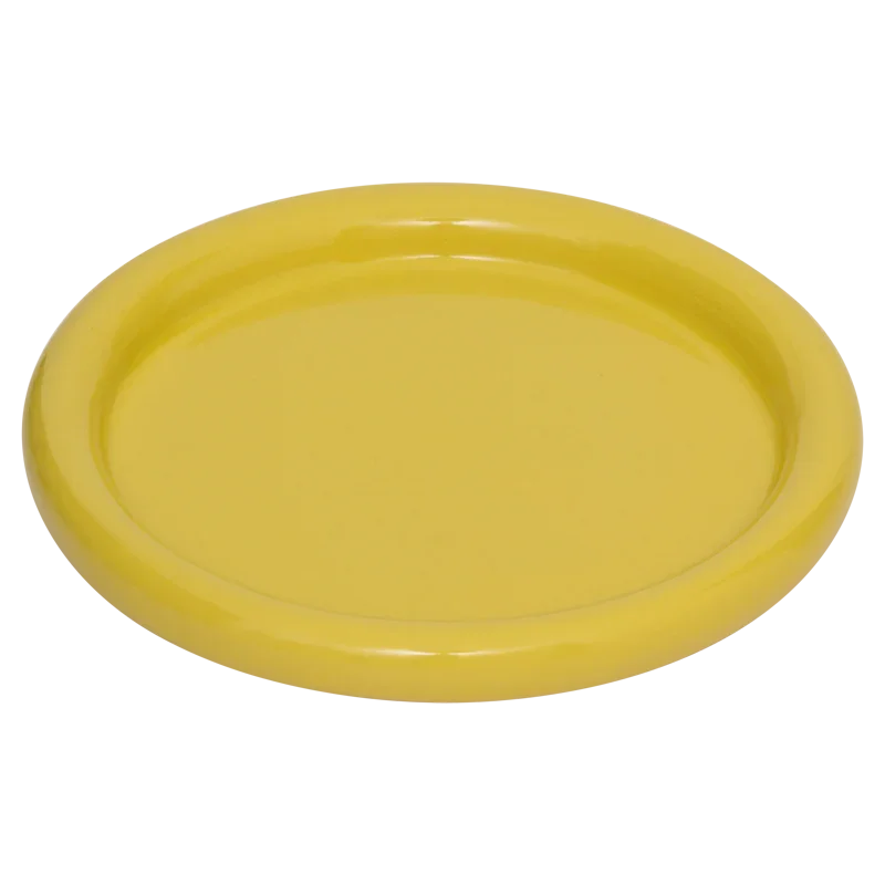 Curvada  - Set 2 piatti curvi, verde giallo acido