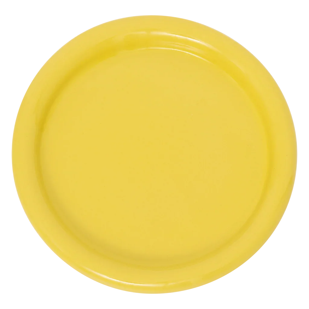 Curvada  - Set 2 piatti curvi, verde giallo acido