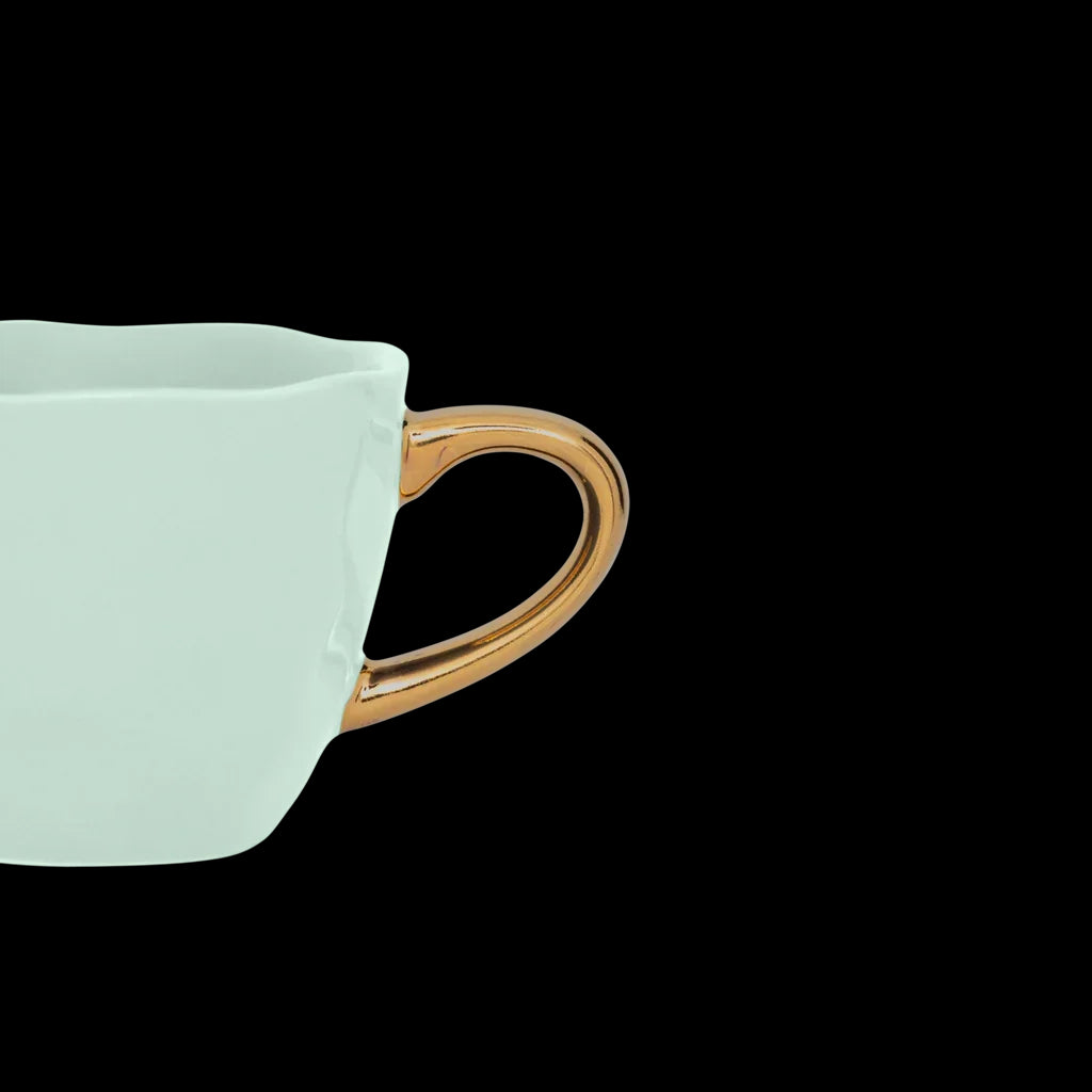 Good Morning - tazza caffè espresso verde acqua