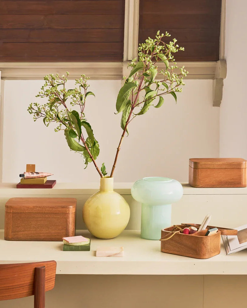 Gulda - Portagioie in legno di mango