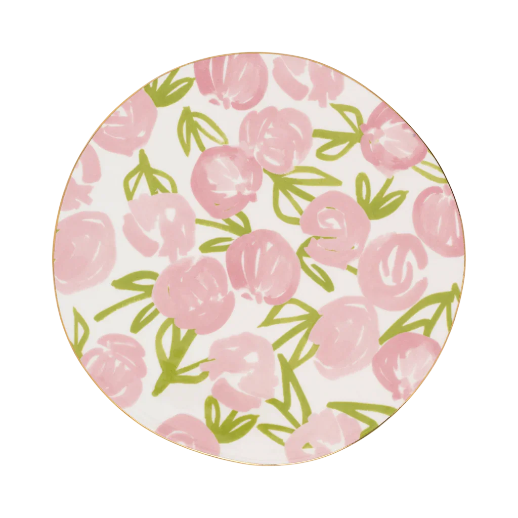 Good Morning - Alzatina per dolci, fiori rosa