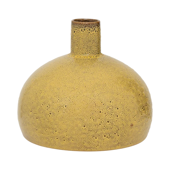 Daichi - vaso in ceramica portoghese, giallo