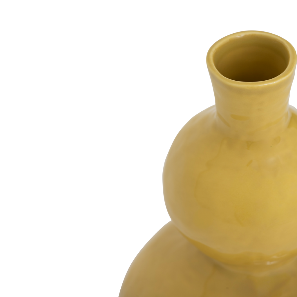Tetsu - vaso giallo in ceramica portoghese