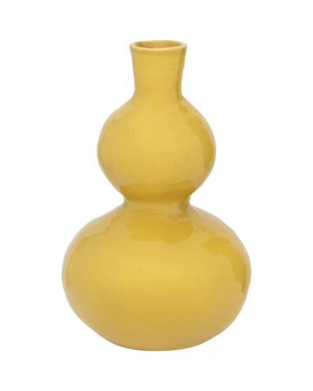 Tetsu - vaso giallo in ceramica portoghese