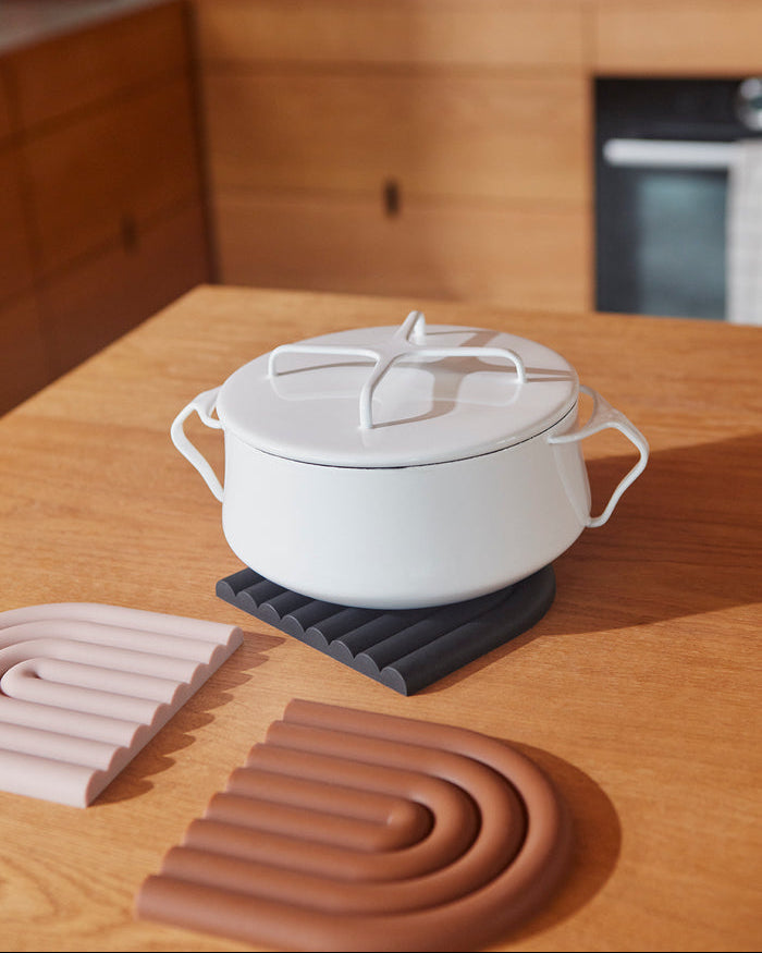 Rainbow - Sottopentola in silicone verde