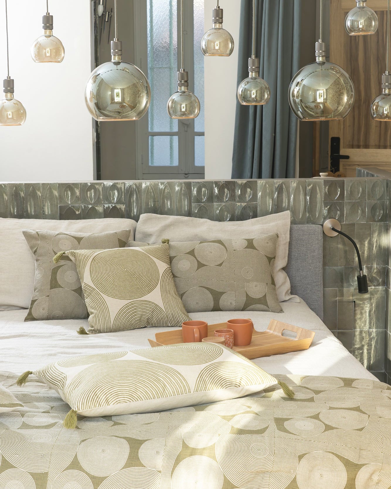 Cuscino stampato Tito Naturel 40 X 65