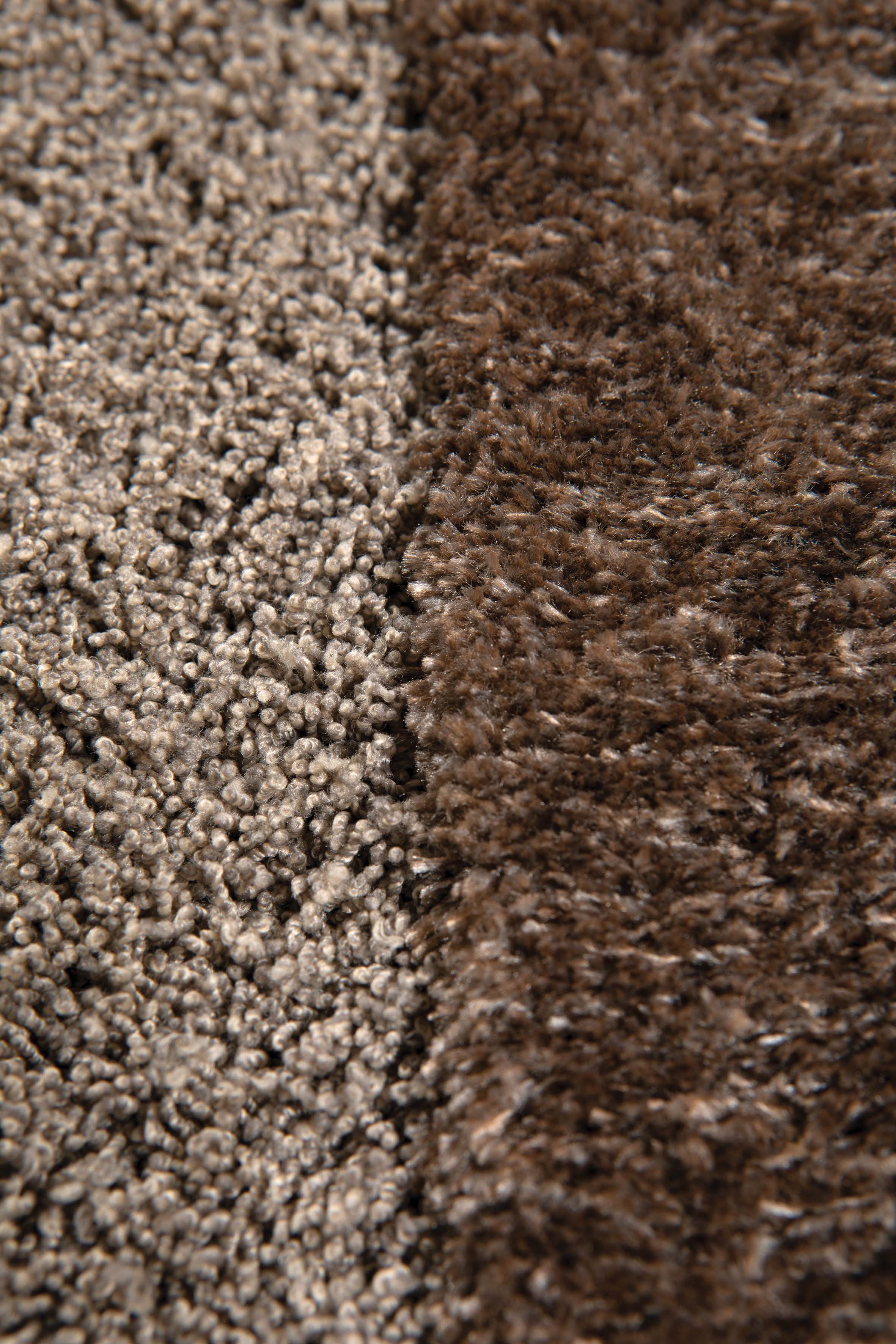 Tappeto riciclato Louka Noisette 160 X 230 X 2