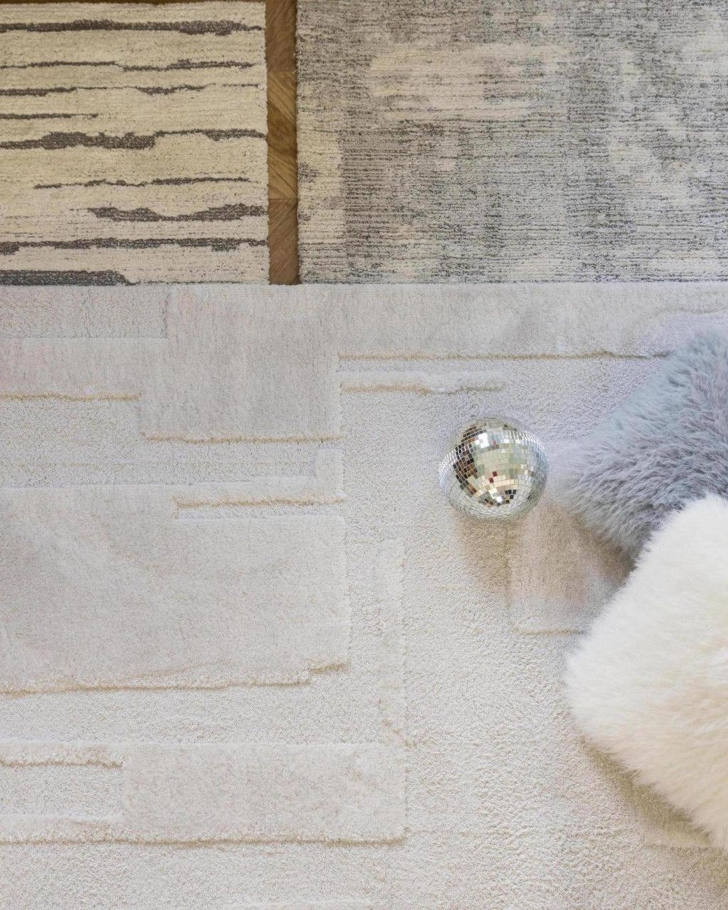 Tappeto Louka Ivoire 200 X 290 X 2