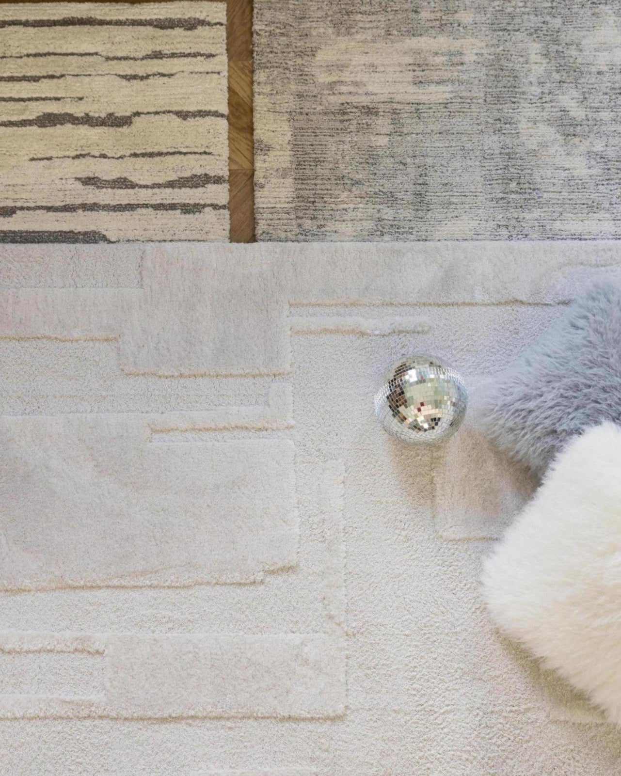 Tappeto Louka Ivoire 200 X 290 X 2