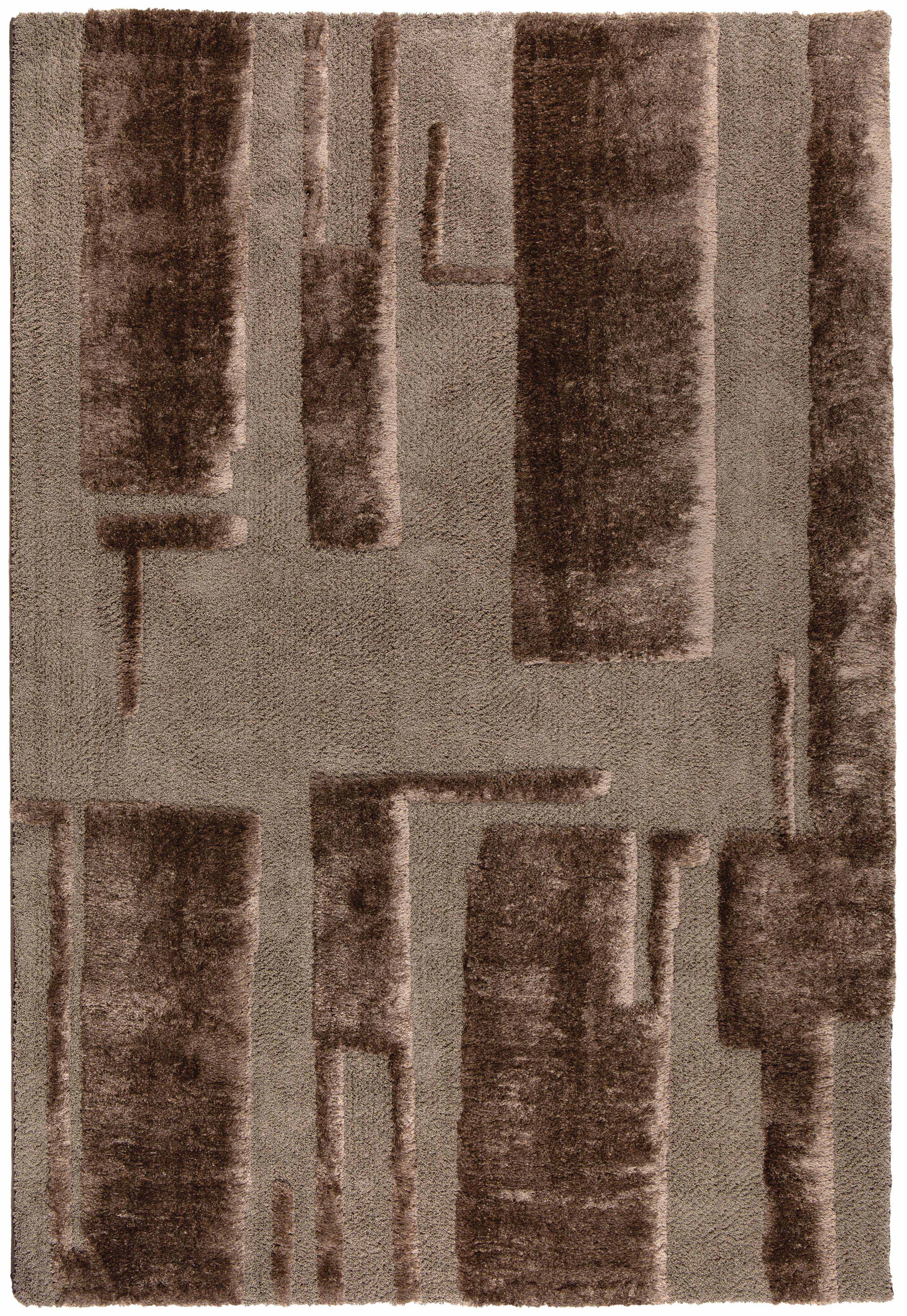 Tappeto riciclato Louka Noisette 200 X 290 X 2