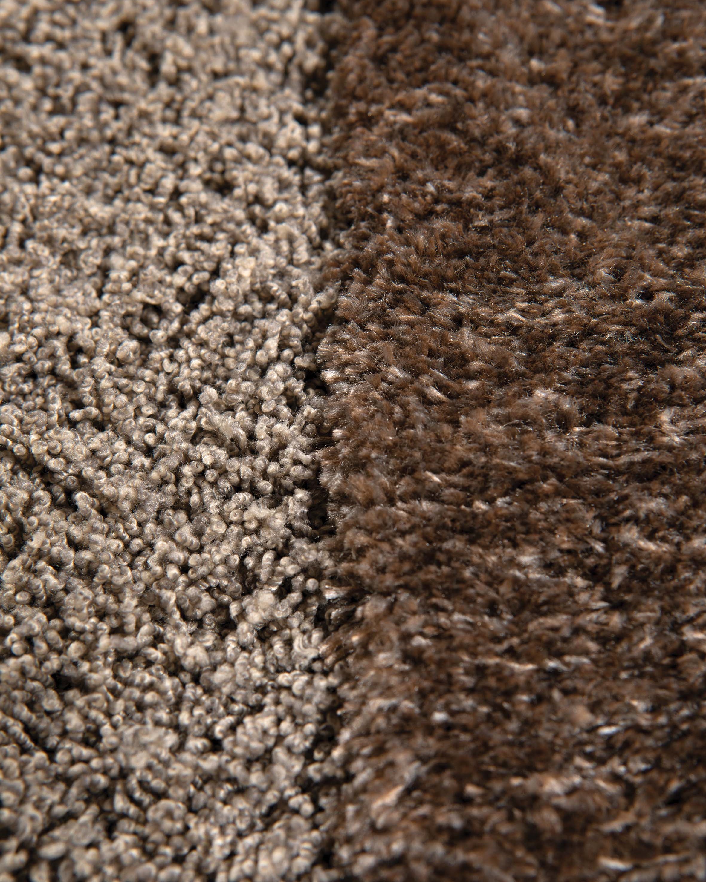 Tappeto riciclato Louka Noisette 200 X 290 X 2