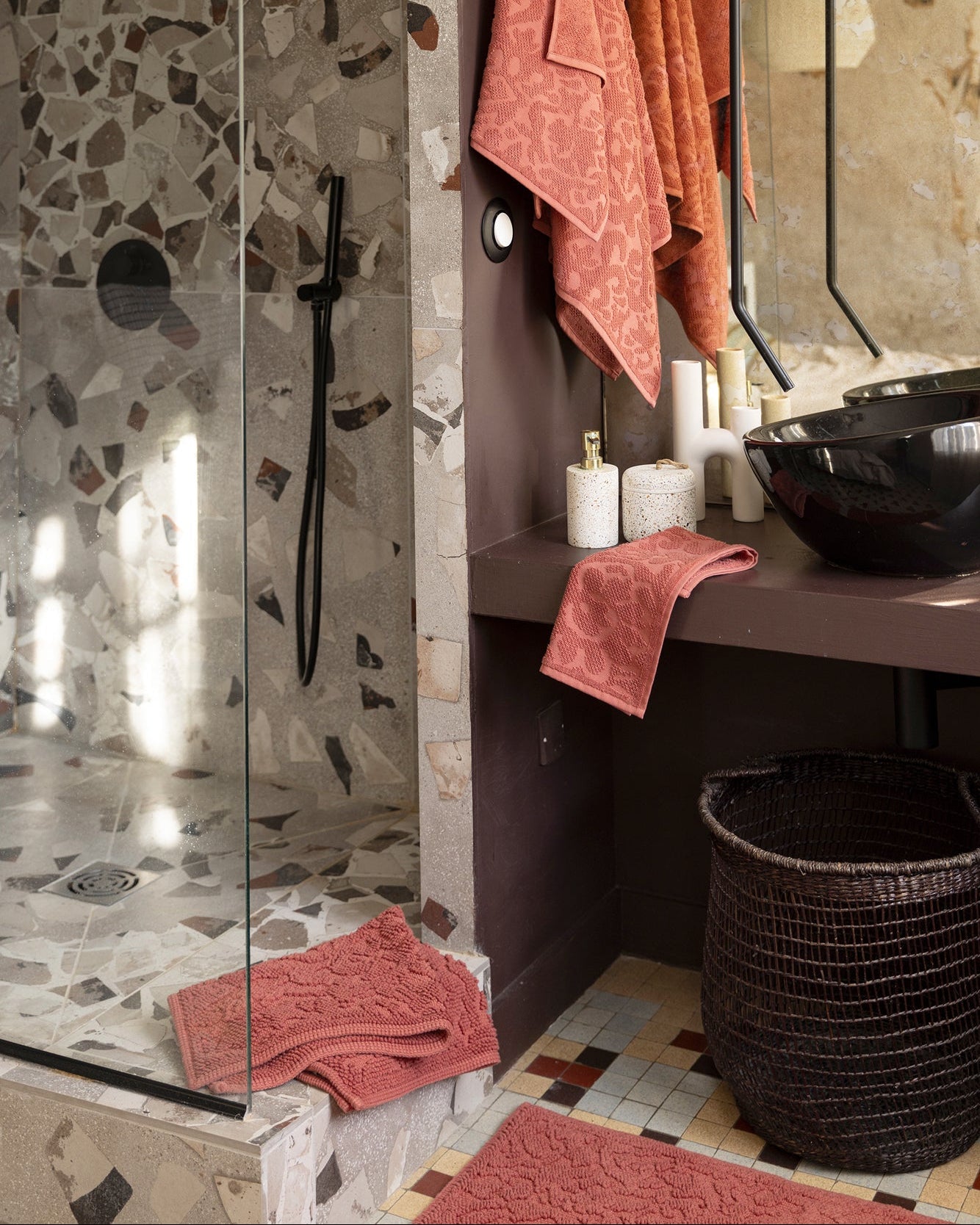 Tappeto da bagno Gilda Sienne 54 X 110