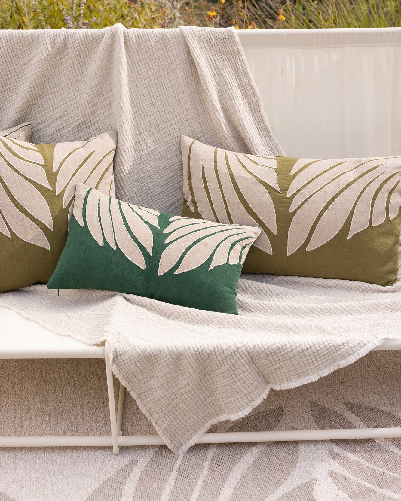 Plaid Emilio Naturel 130 X 200