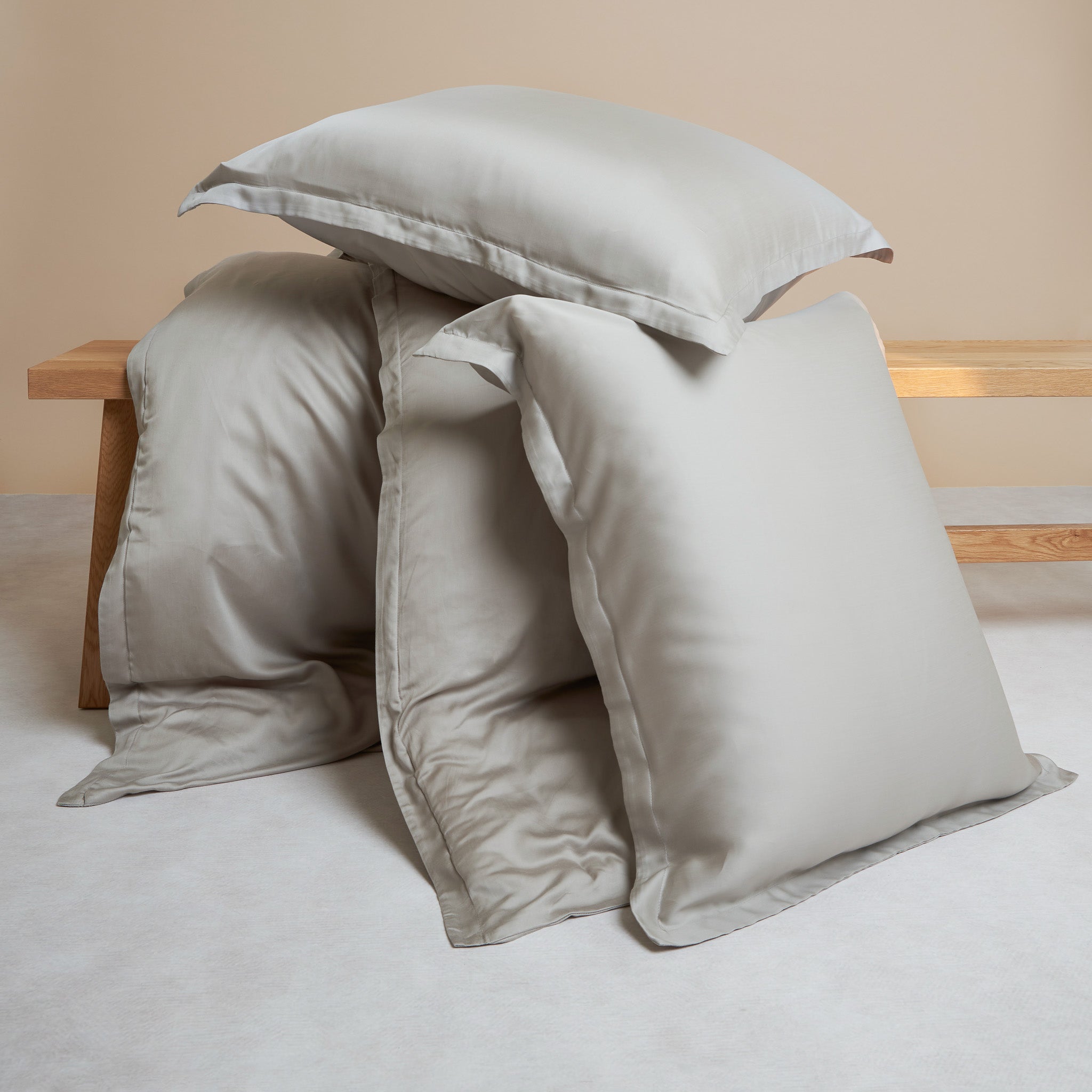 Tencel - Copripiumino tortora, 240 x 220