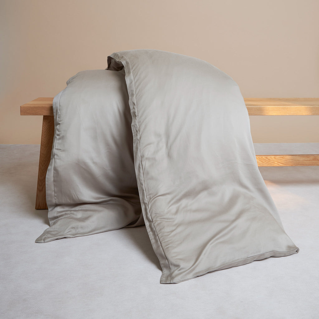 Tencel - Copripiumino tortora, 240 x 220