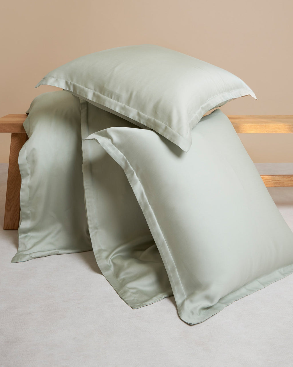 Tencel - Copripiumino in tencel verde grigio, 240 x 220