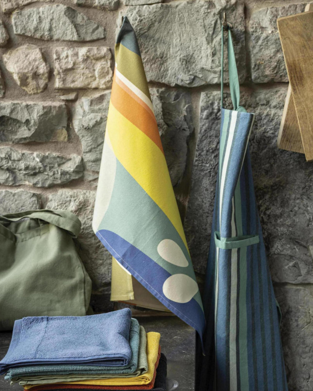 Strofinaccio riciclato Lineo Multico 50 X 70