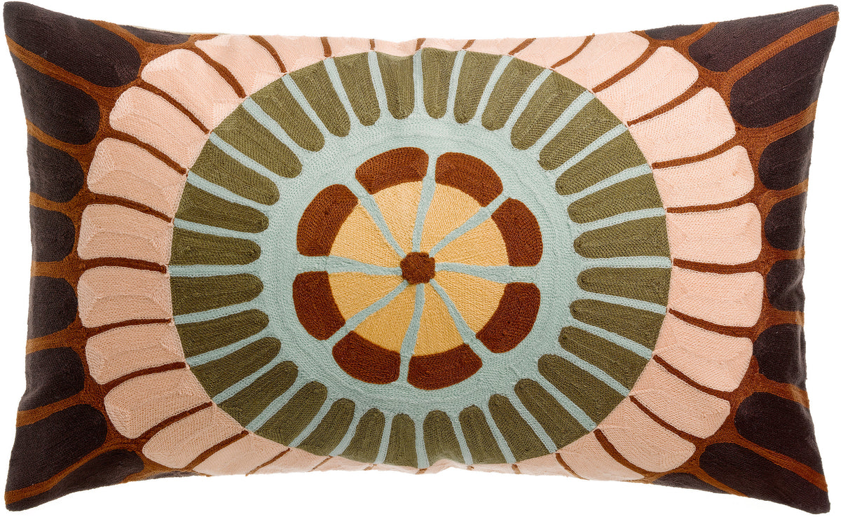 Cuscino ricamato Zeno Forêt 40 X 65