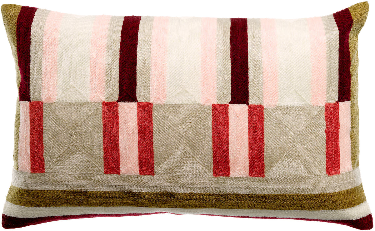 Cuscino ricamato Jason Mousse 30 X 50