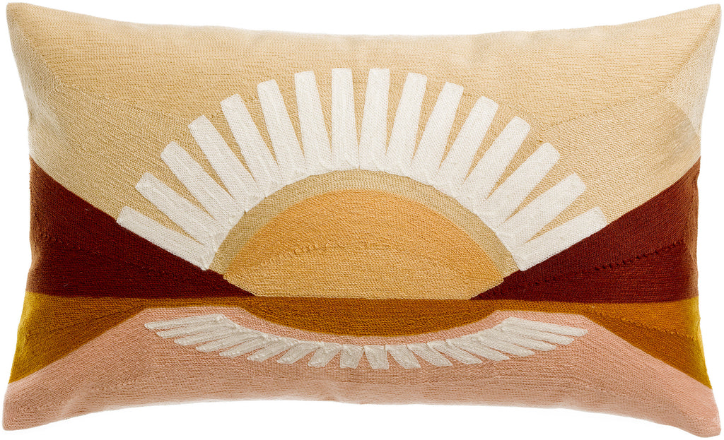 Cuscino Ricamato Eol Naturel 30 X 50