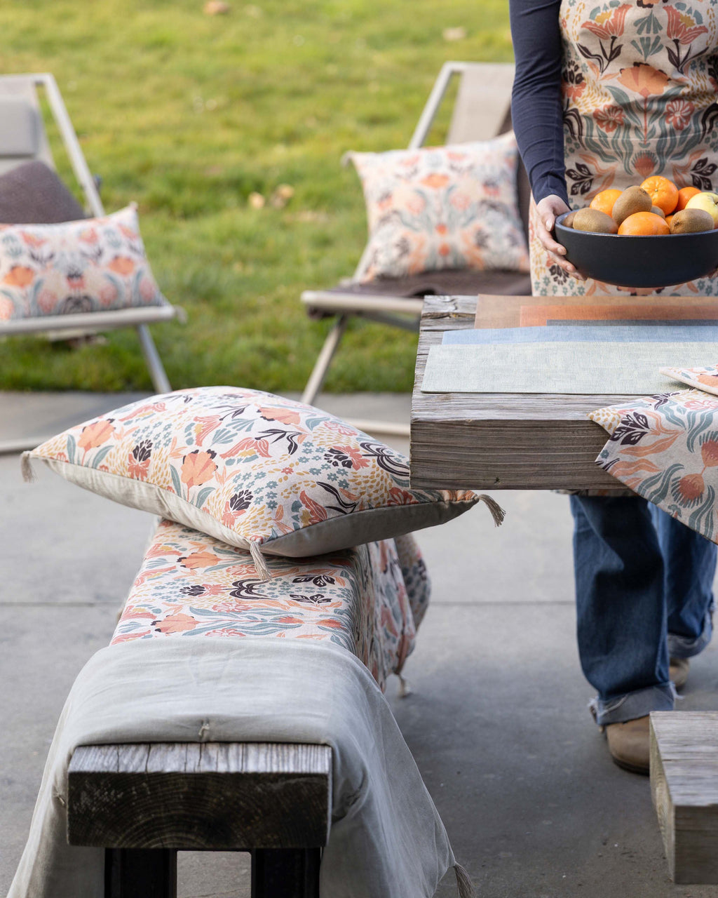 Plaid stampato Youri Multico 135 X 200