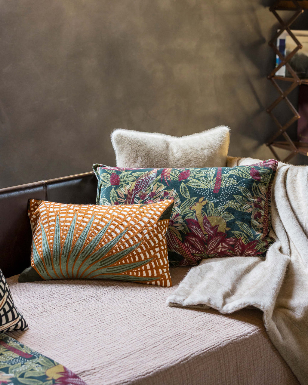 Cuscino stampato Ewan Multico 40 X 65