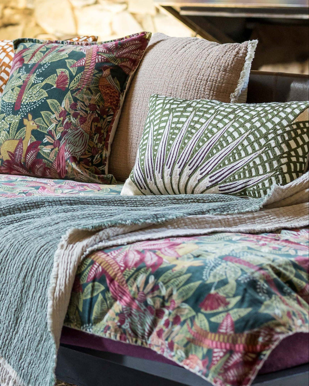 Cuscino ricamato Ewan Lin 40 X 65