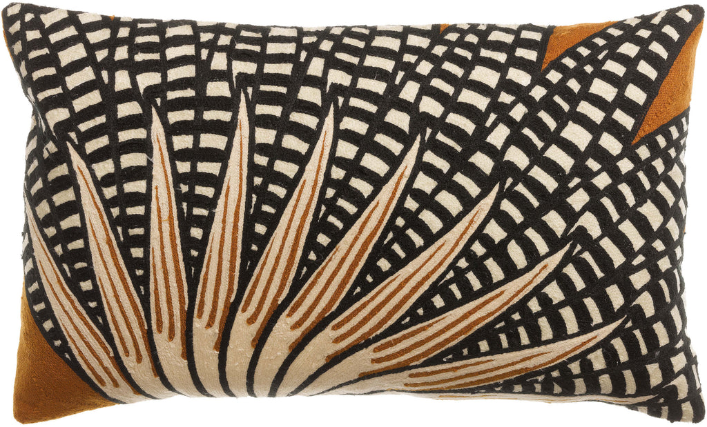 Cuscino ricamato Ewan Cuivre 30 X 50