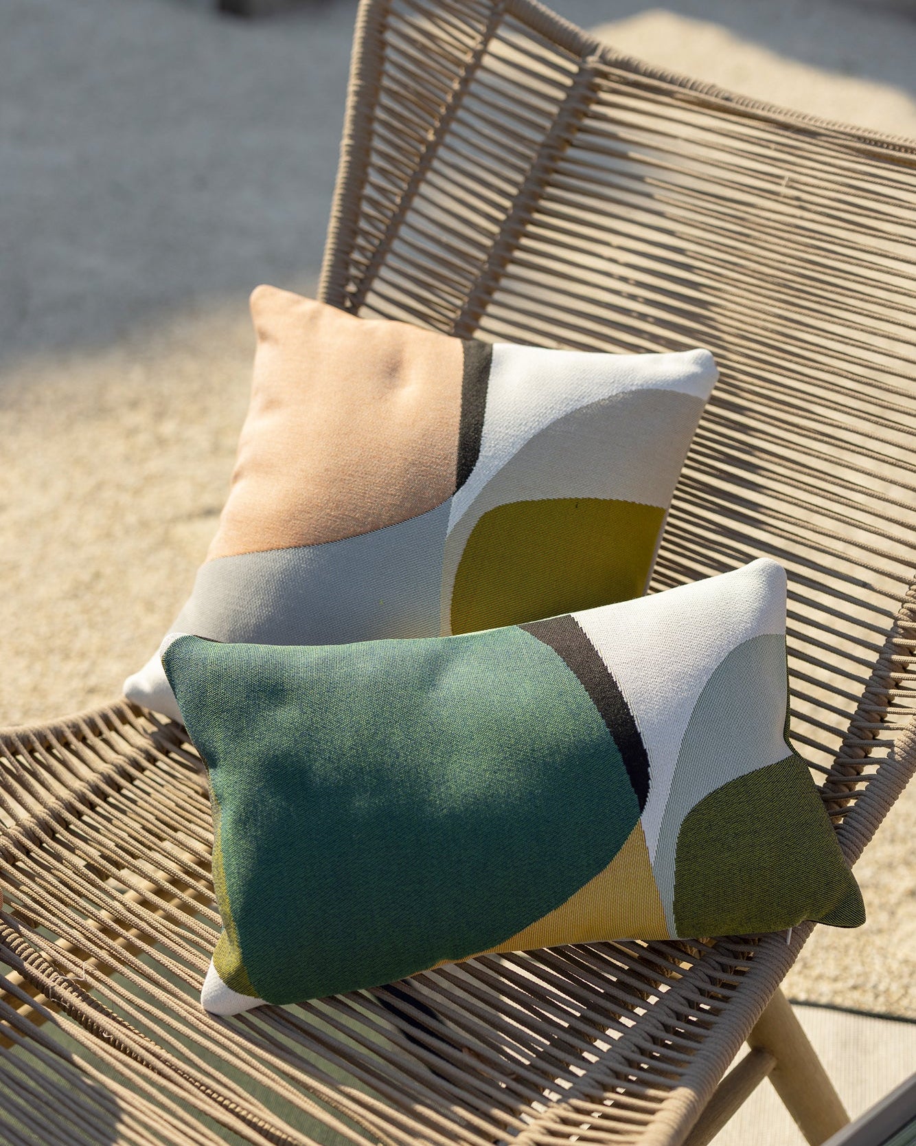 Cuscino da esterno Leana Moka 45 X 45