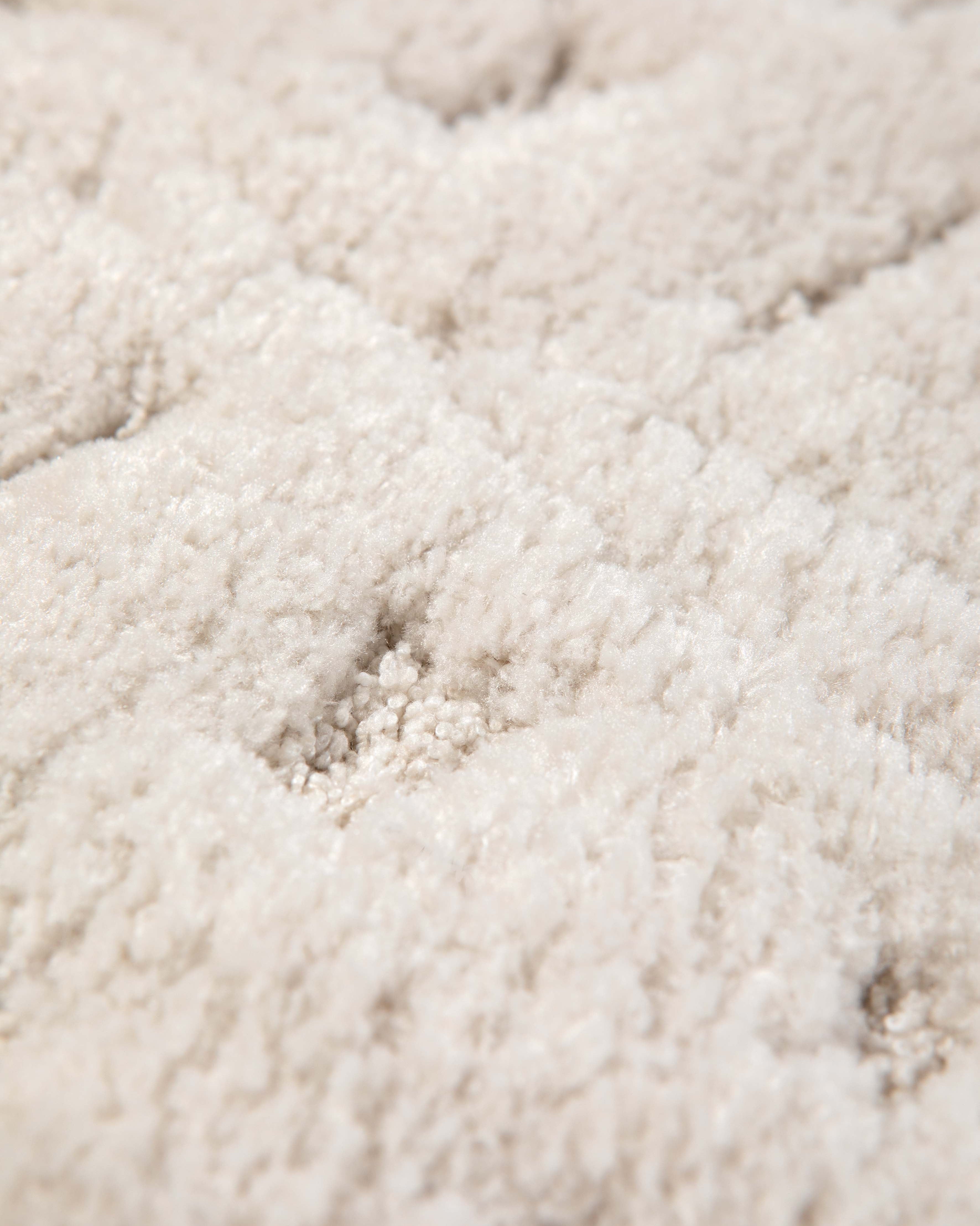 Tappeto riciclato Ewan Ivoire 67 X 200 X 2