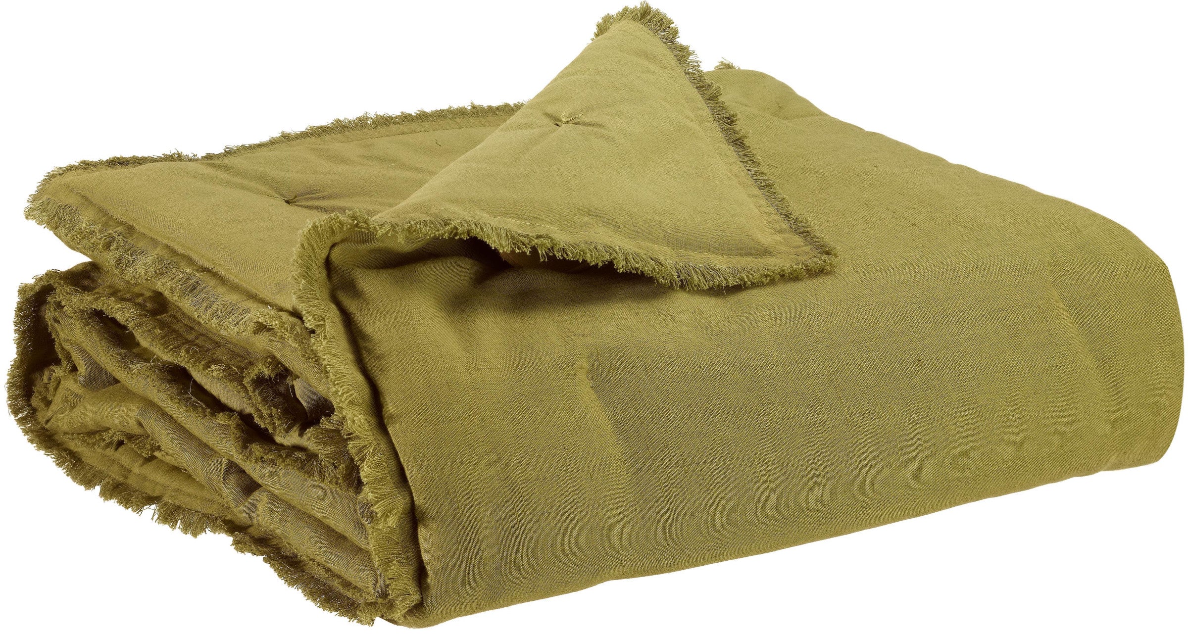 Plaid tinta unita Laly Cèdre 135 X 200