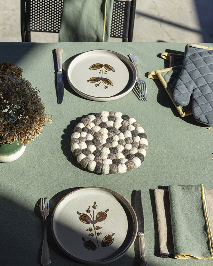 Tovagliolo riciclato Grace Matcha 40 X 40