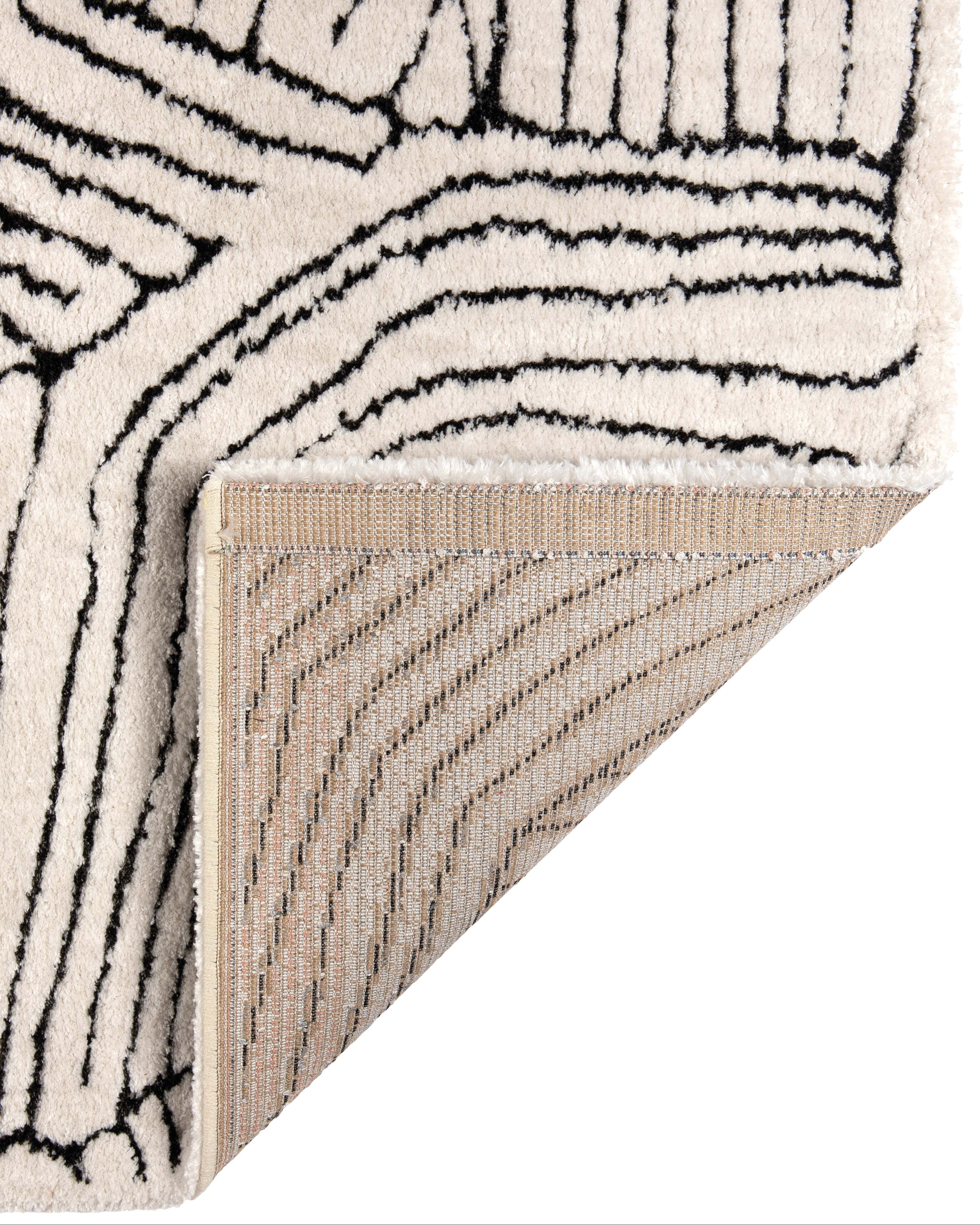 Tappeto riciclato Paulin Neige 160 X 230 X 2