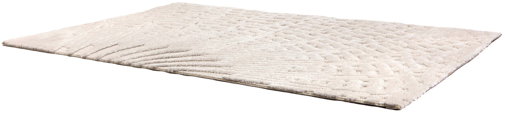 Tappeto riciclato Ewan Ivoire 160 X 230 X 2