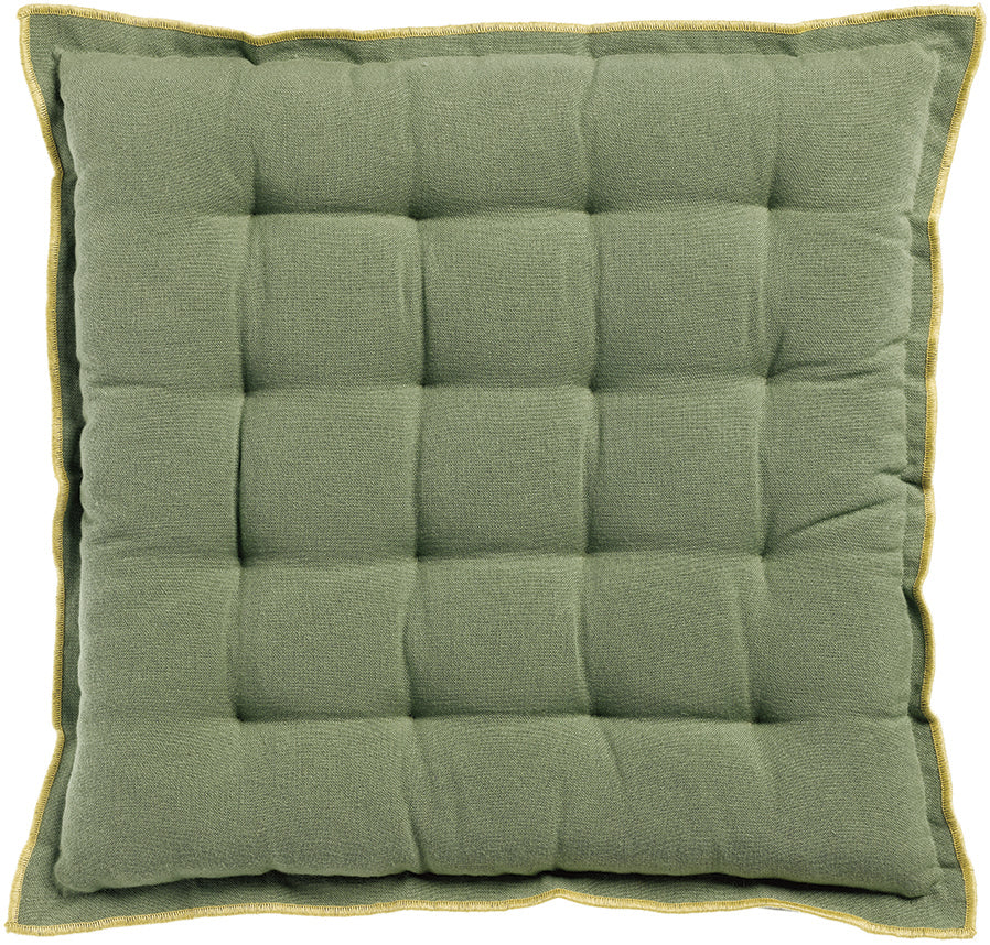 Cuscino per sedia riciclato Grace Matcha 40 X 40 X 3