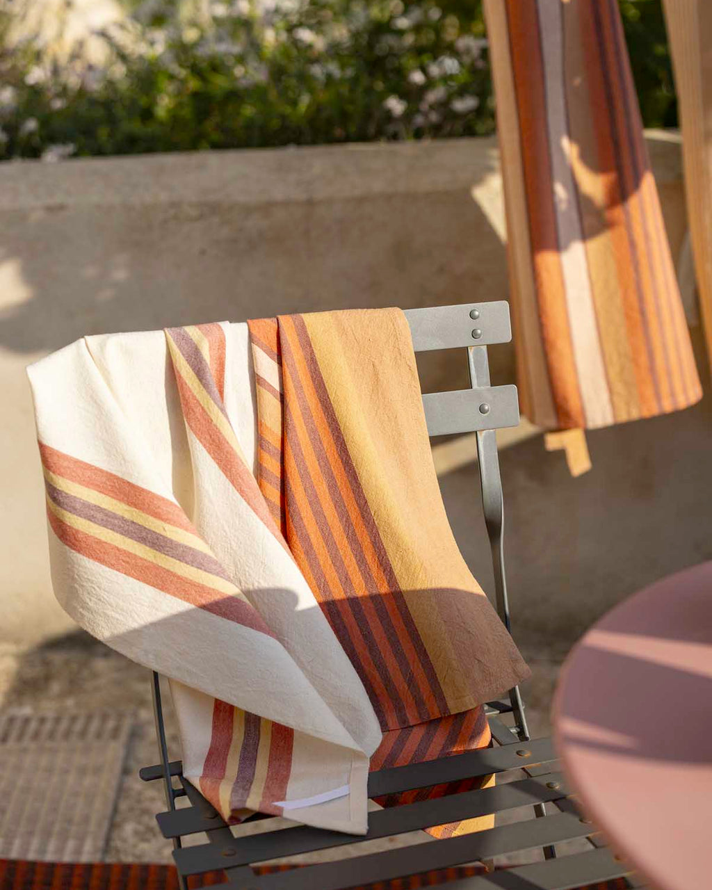 Strofinaccio riciclato Yuna Terracotta 50 X 70
