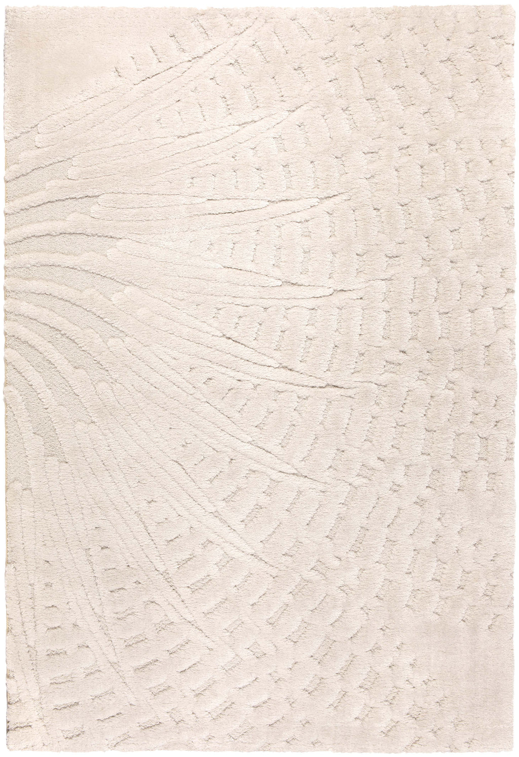 Tappeto riciclato Ewan Ivoire 200 X 290 X 2