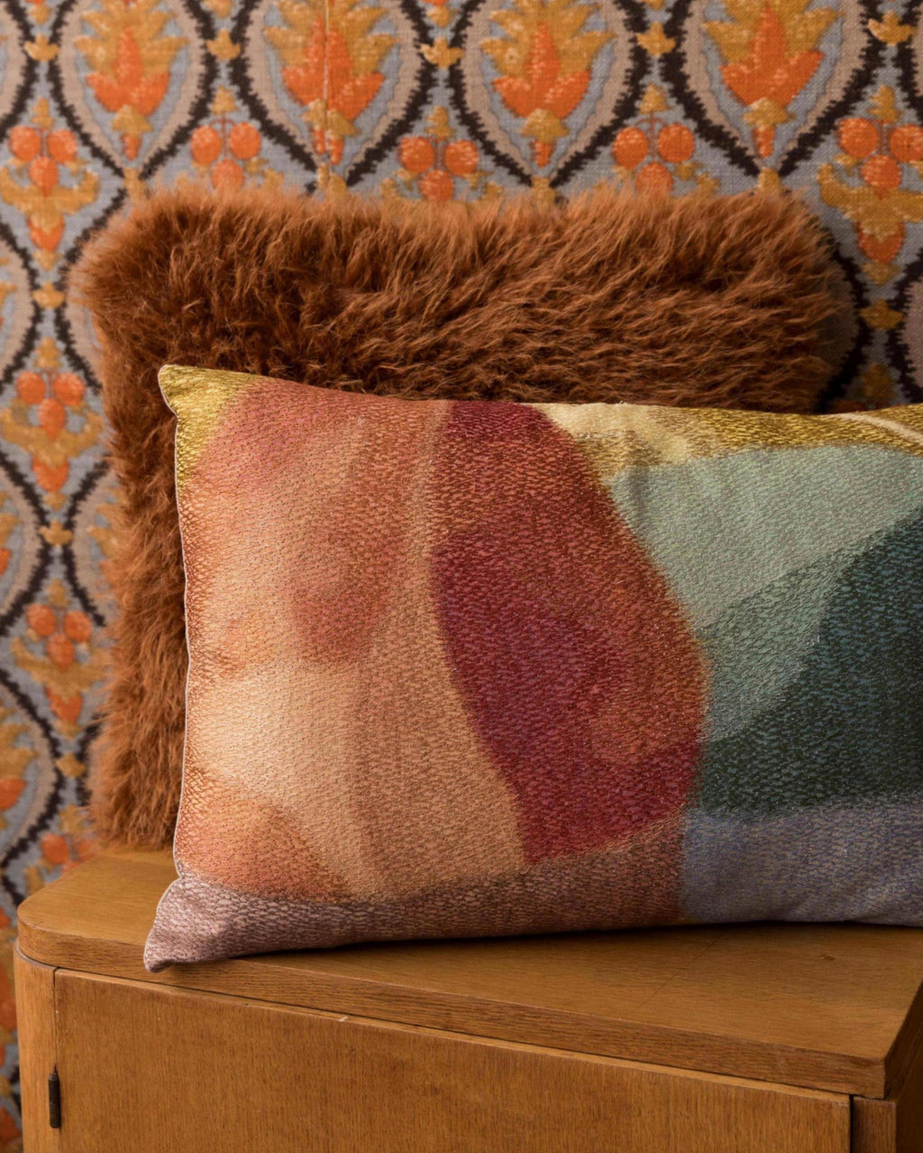 Cuscino ricamato Nevio Multico 40 X 65