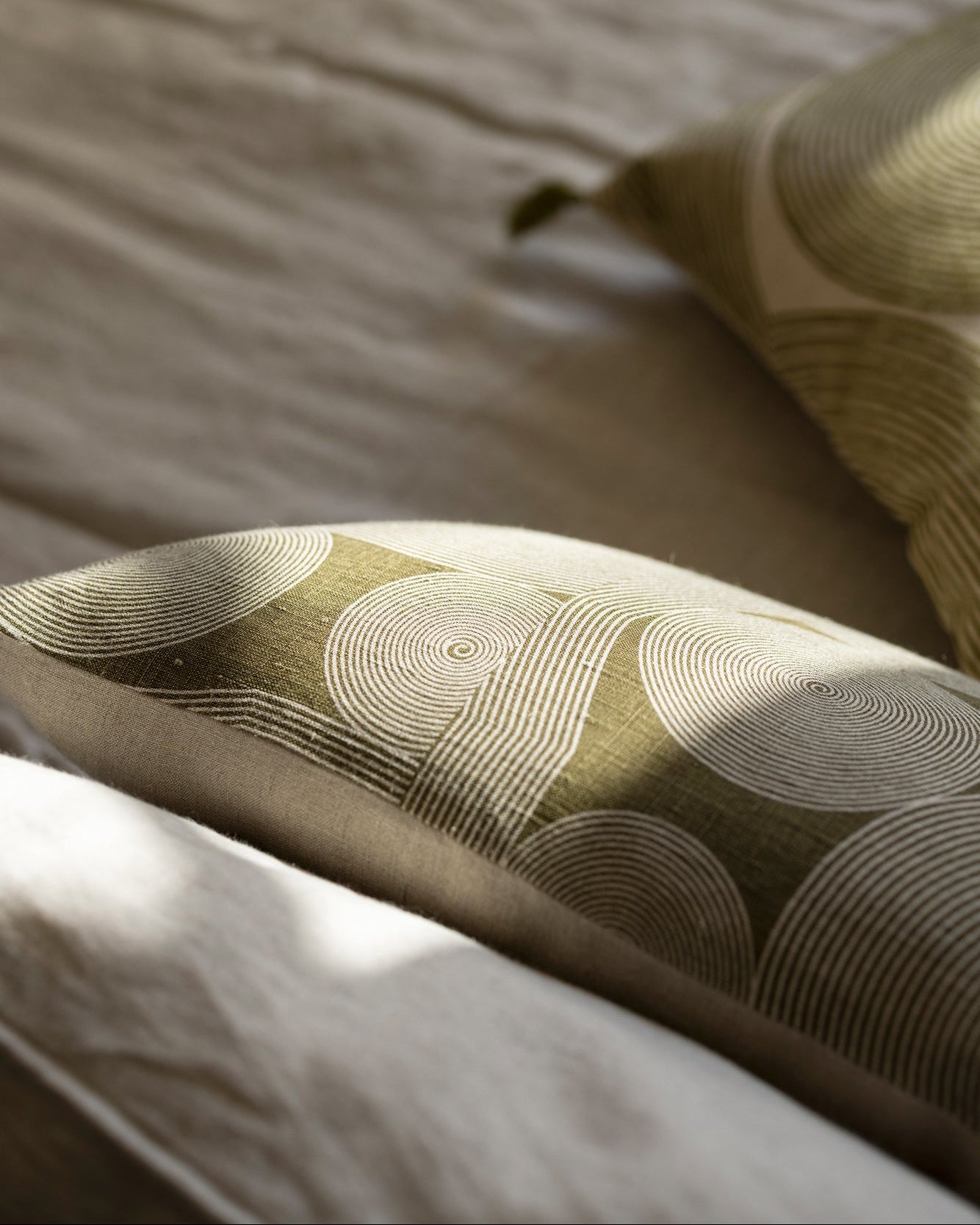 Cuscino stampato Tito Naturel 45 X 45