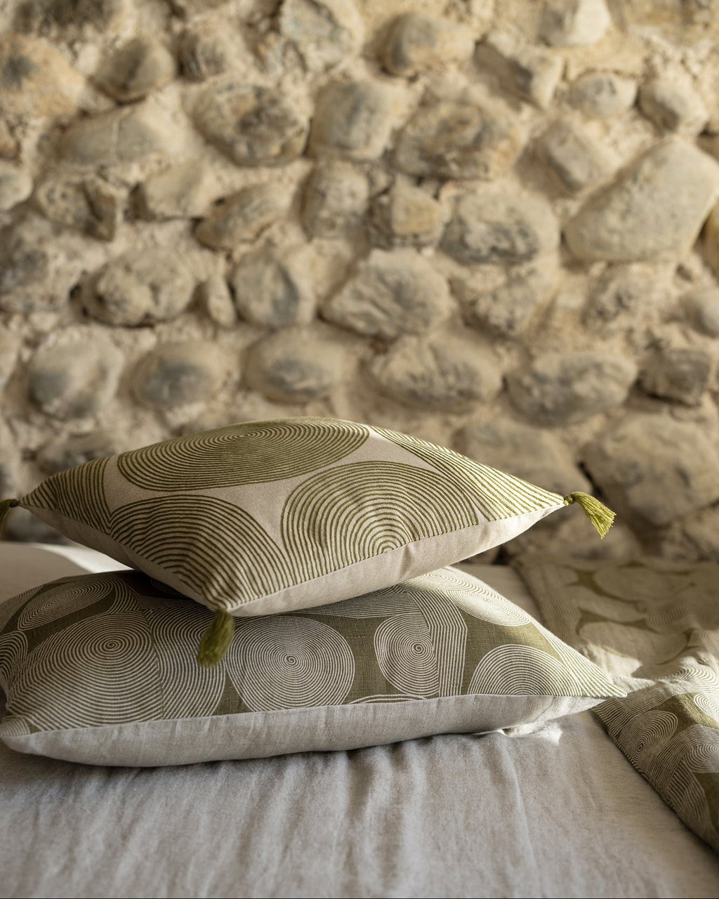 Cuscino stampato Tito Naturel 30 X 50