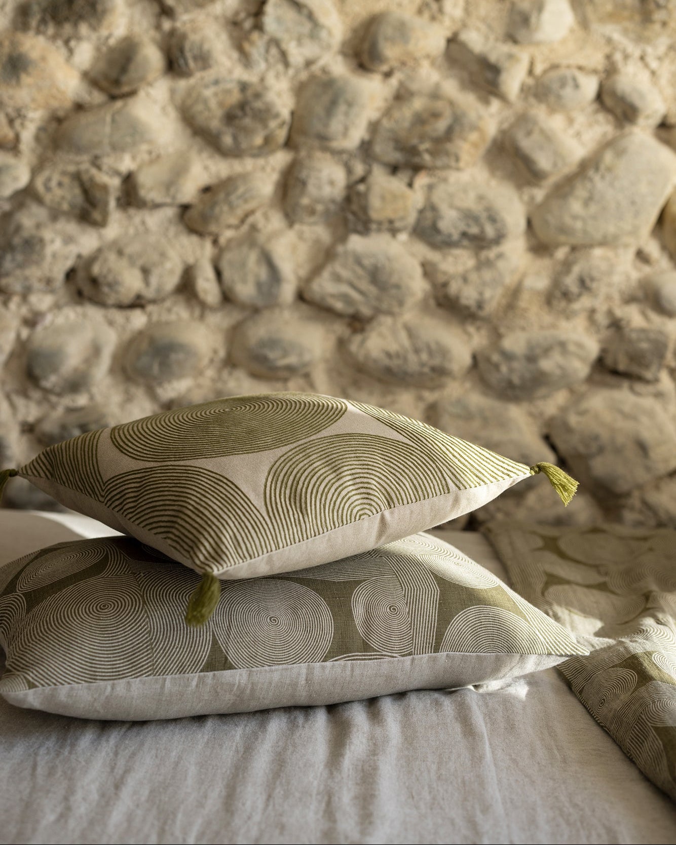 Cuscino stampato Tito Naturel 30 X 50