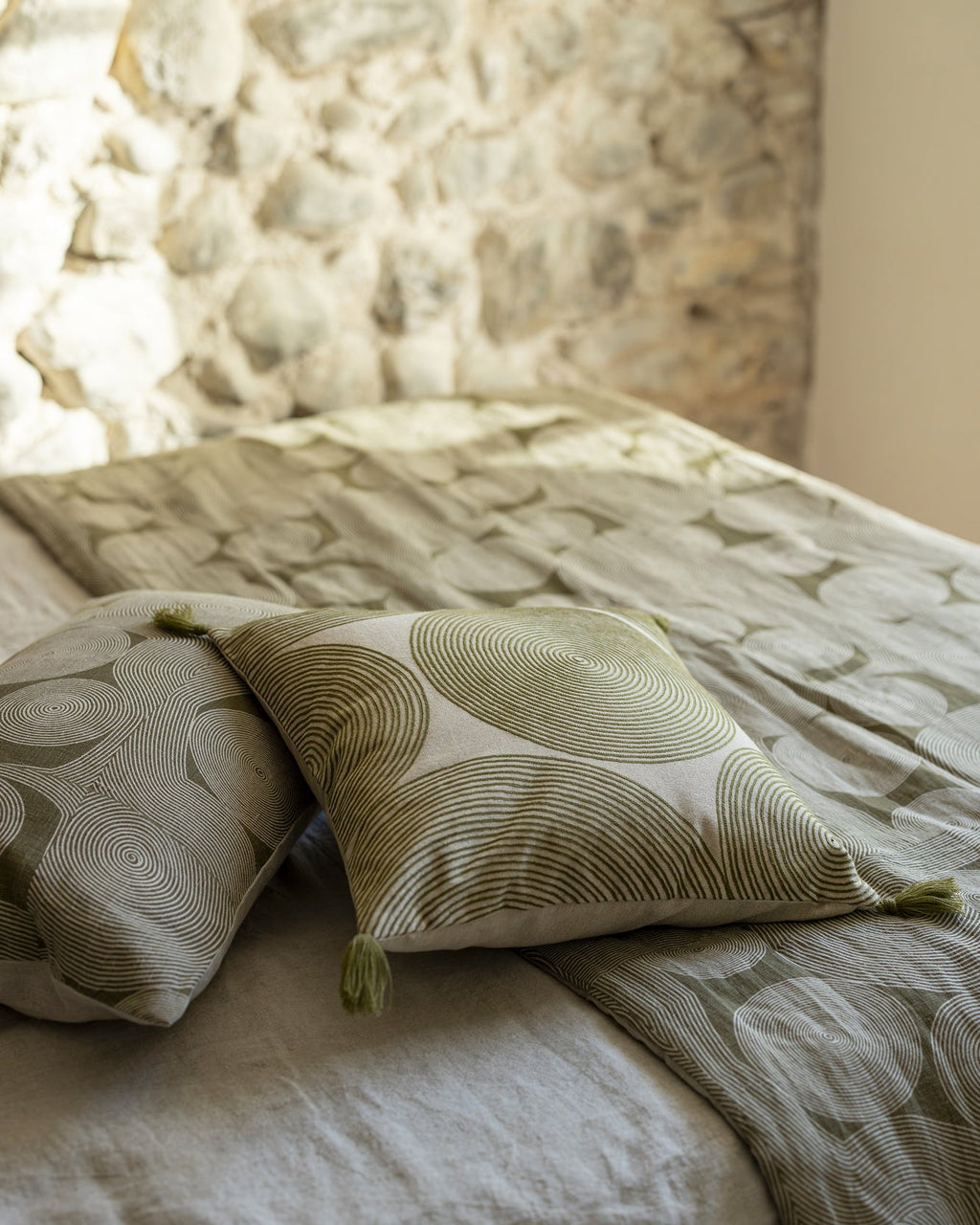 Cuscino stampato Tito Naturel 30 X 50