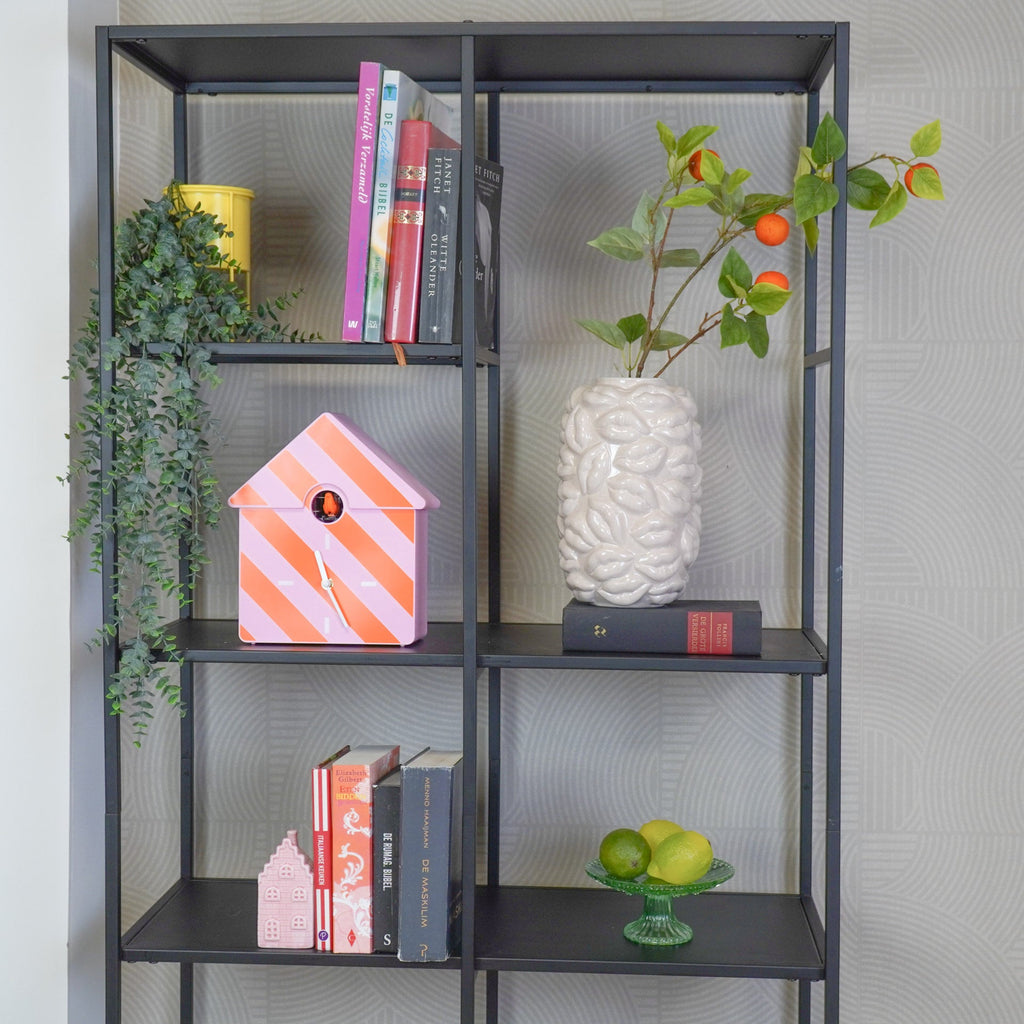 Cucù - Orologio a pendolo Cucù,  Arancione/Rosa