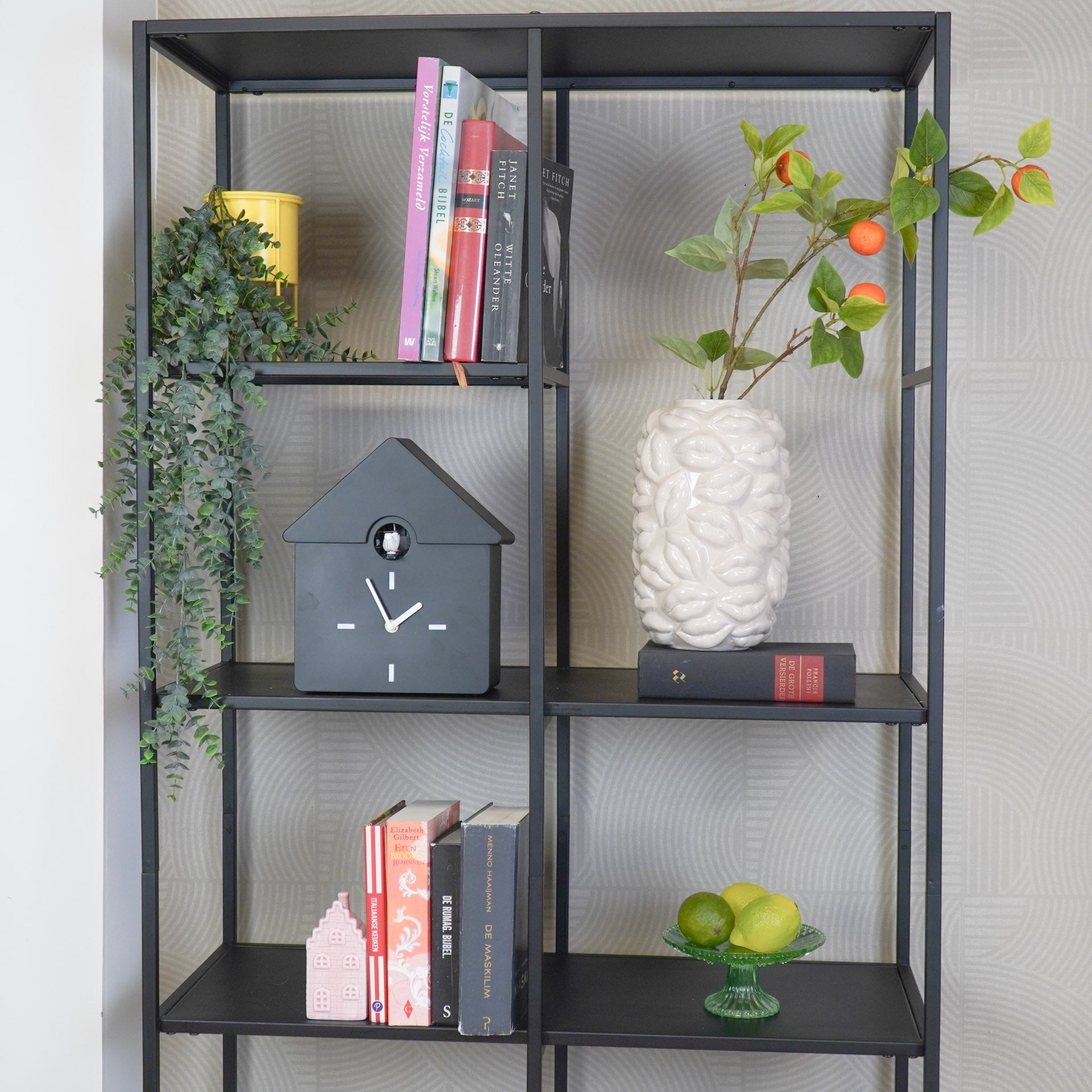 Cucù - Orologio a pendolo da parete - Nero