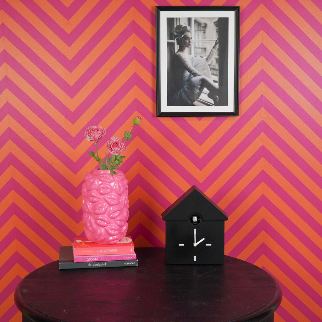 Cucù - Orologio a pendolo da parete - Nero