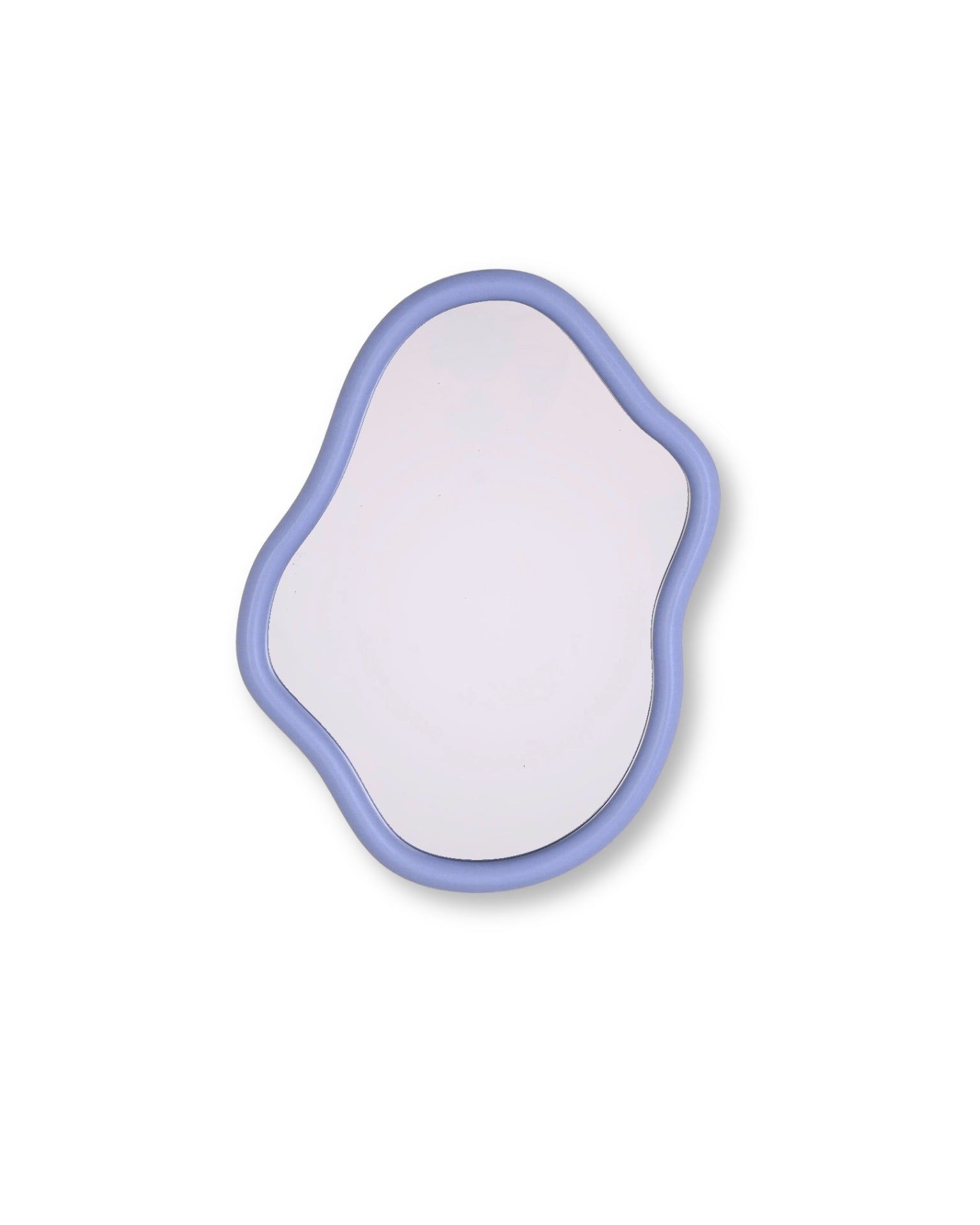 Organic - Specchio decorativo in MDF Lilla, 30x40cm