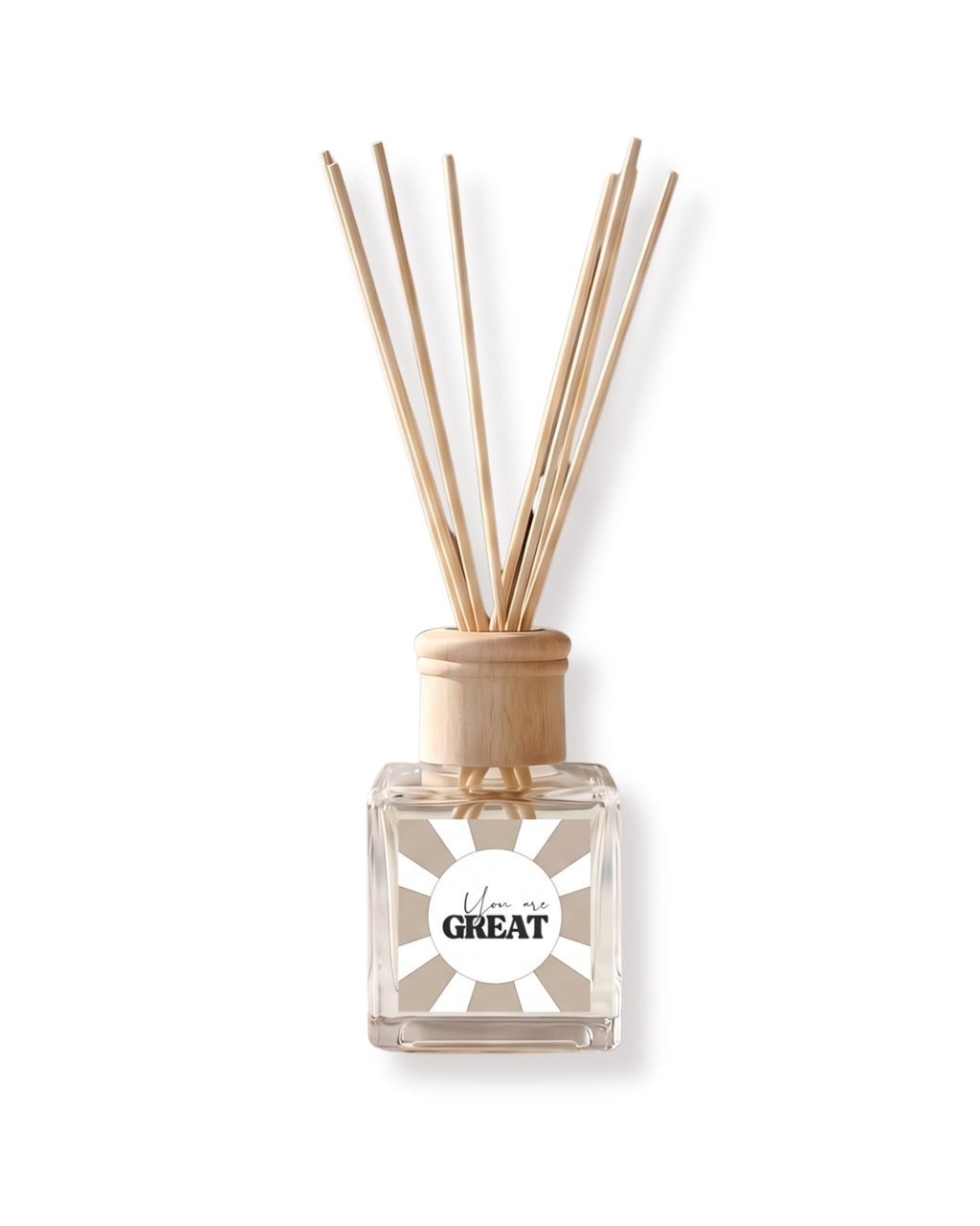 You are great - Diffusore a bastoncini, profumo cotone fresco, 100 ml