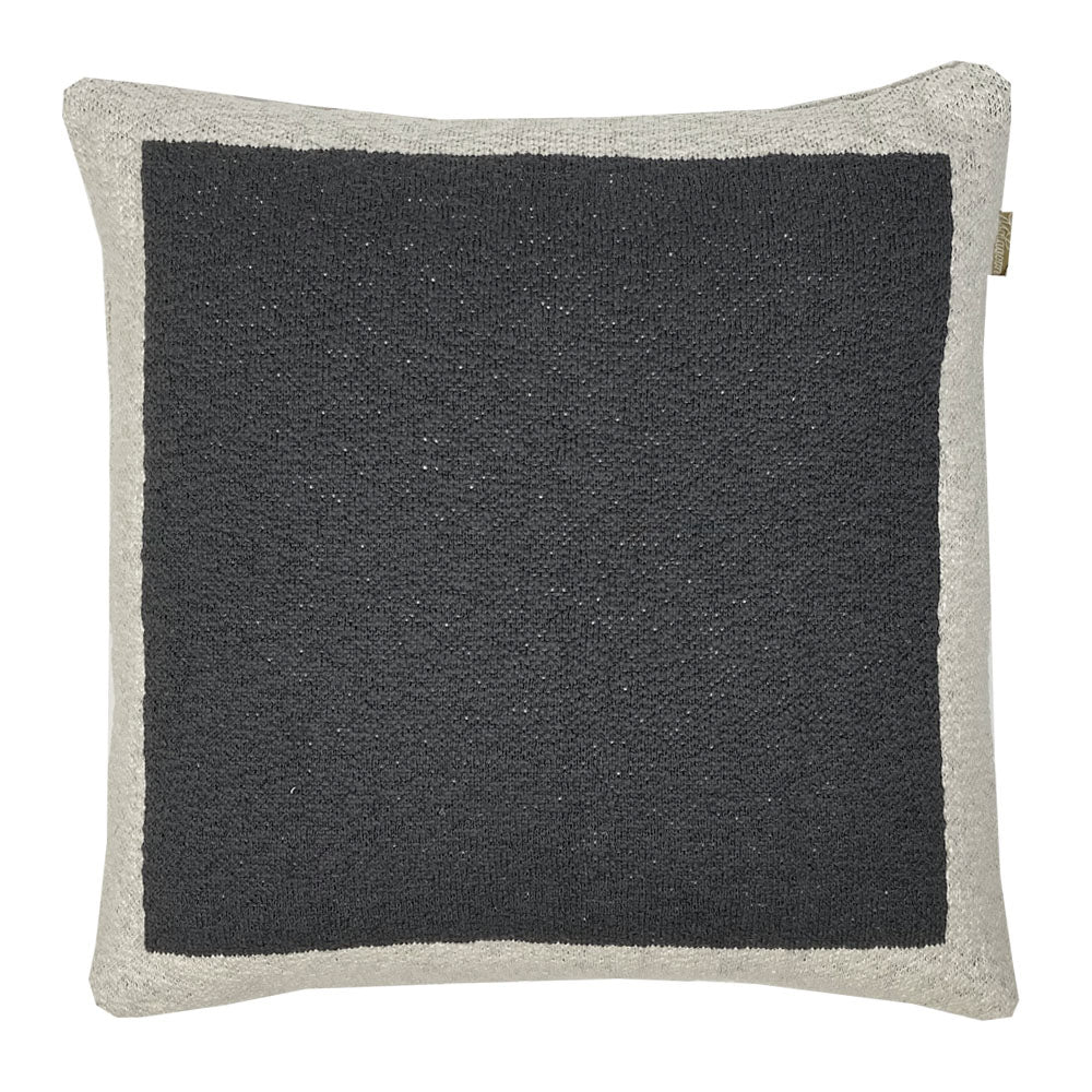 Poster - cuscino nero in cotone biologico, 50 x 50 cm