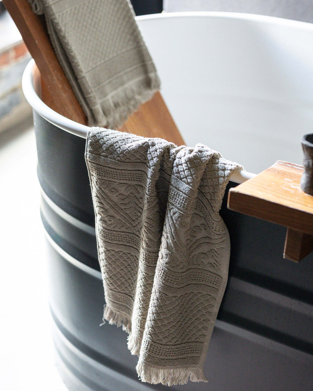 Asciugamano da bagno Zoé Noisette 100 X 180